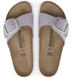 Birkenstock Madrid Big Buckle Nubuck - Sandalen - Damen -Schuhe Verkaufsgeschäft d1390 birkenstock w madrid big buckle nubuck sandali donna 11398030 944350